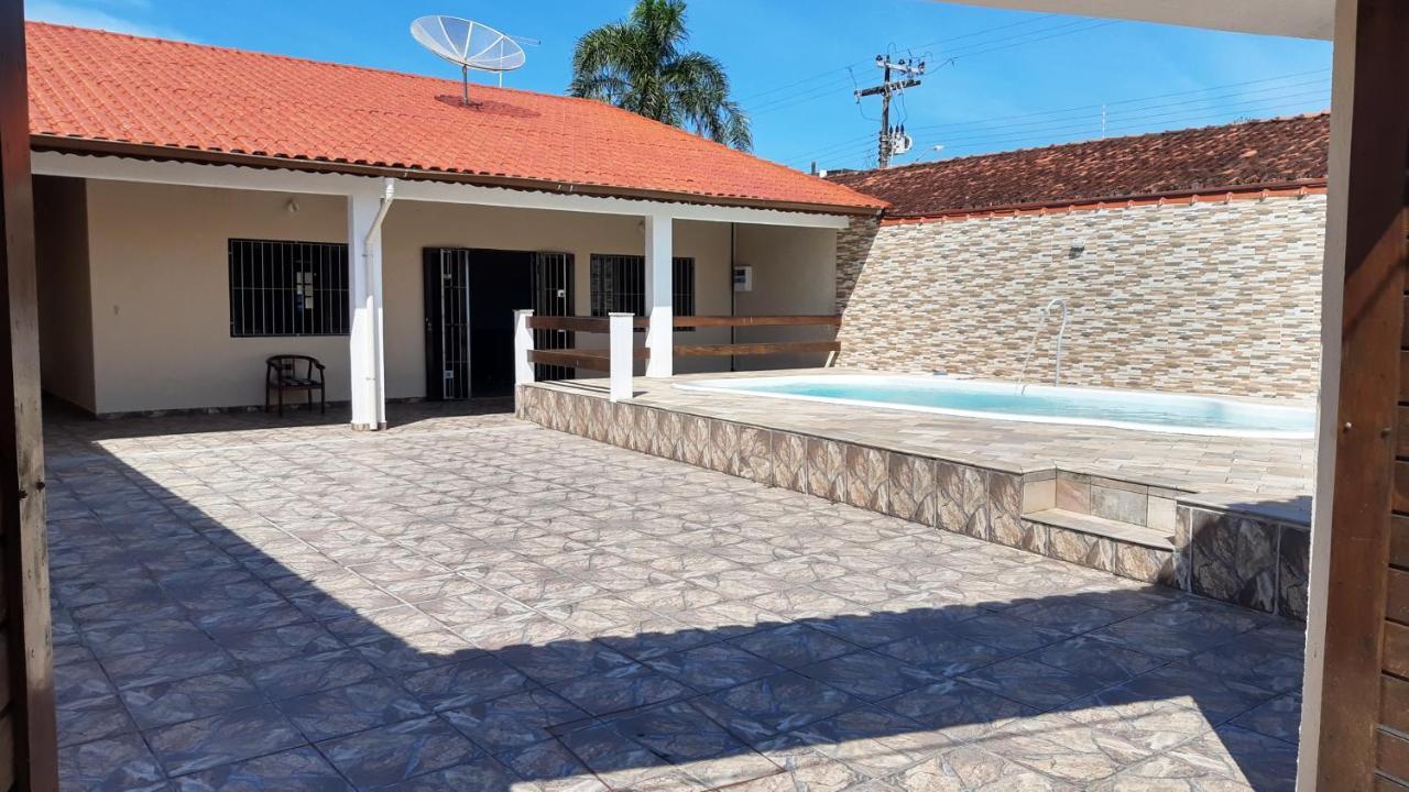 Casa Campos Eliseos 300 Mts Da Praia, Itanhaem Bagian luar foto
