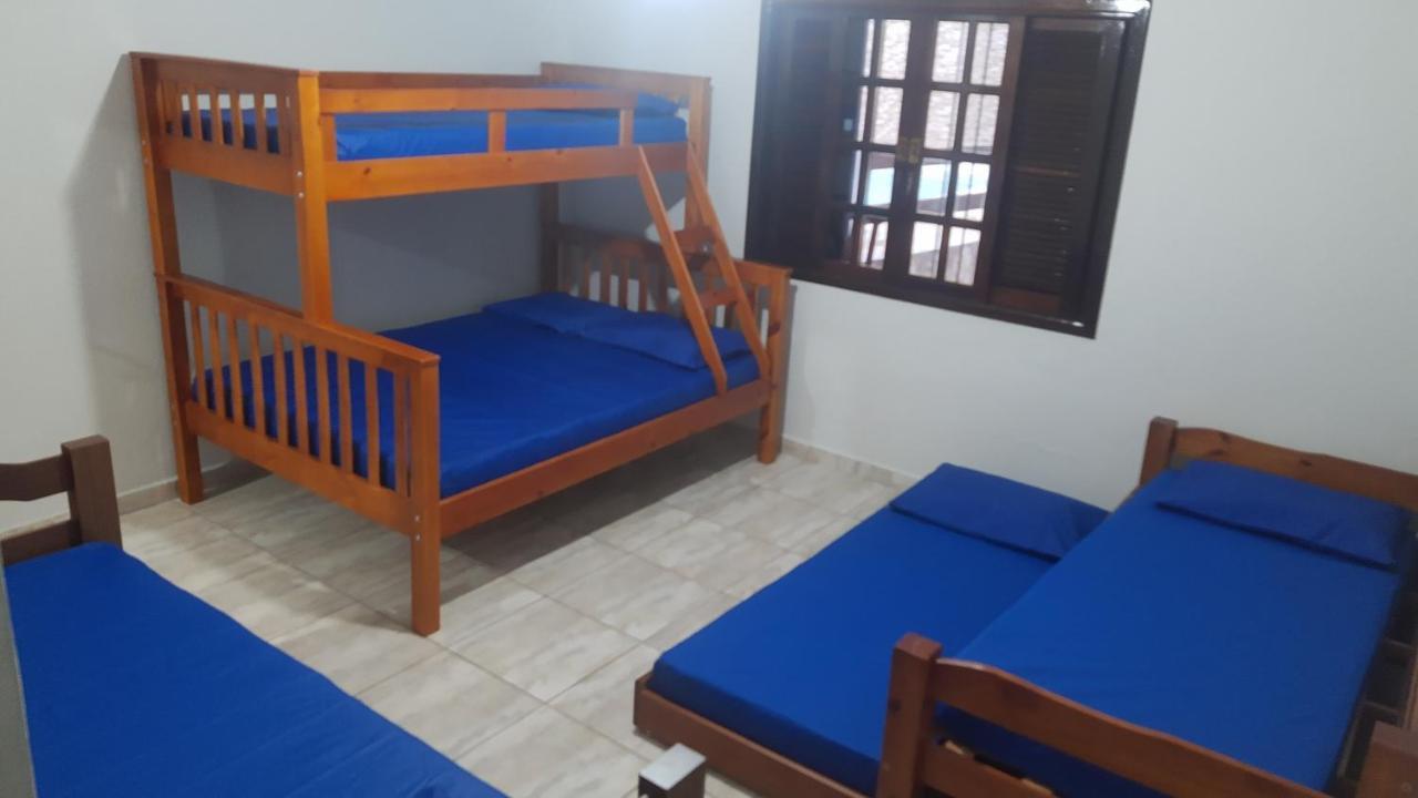 Casa Campos Eliseos 300 Mts Da Praia, Itanhaem Bagian luar foto