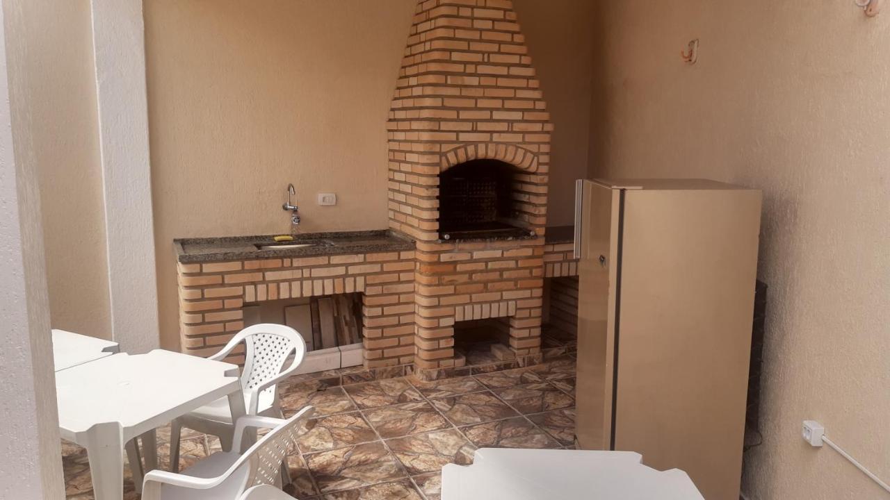 Casa Campos Eliseos 300 Mts Da Praia, Itanhaem Bagian luar foto