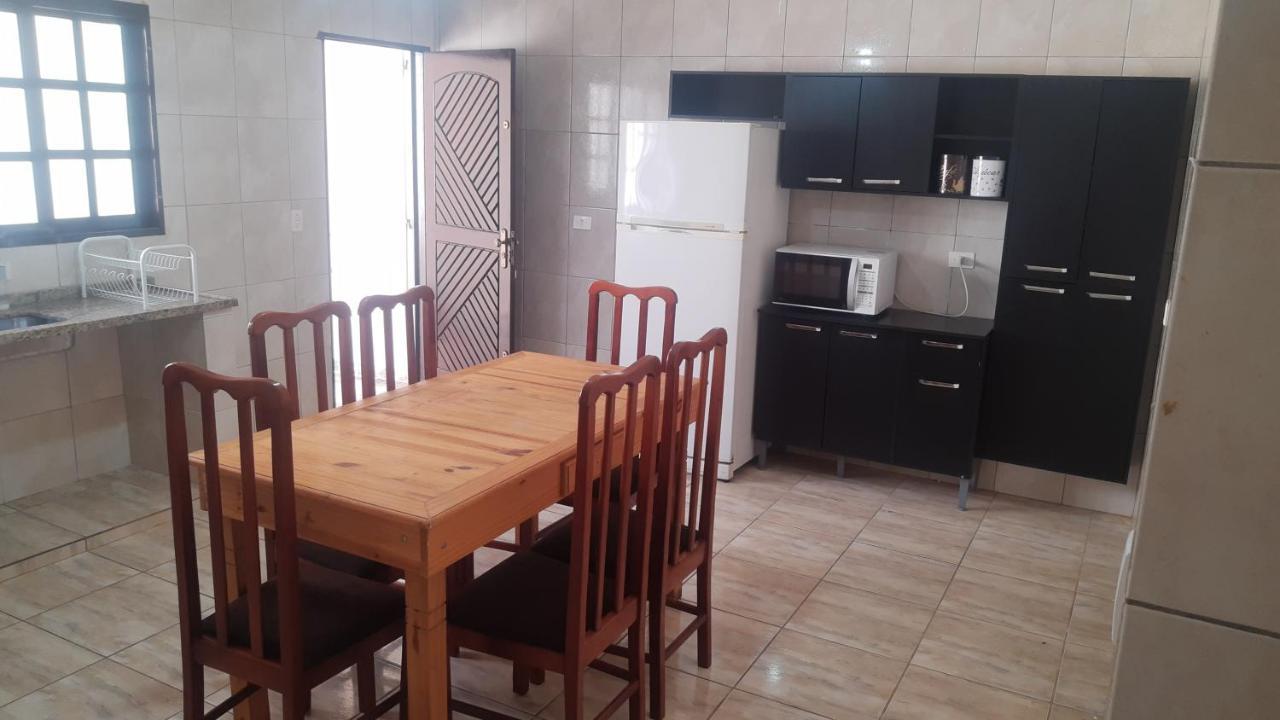 Casa Campos Eliseos 300 Mts Da Praia, Itanhaem Bagian luar foto