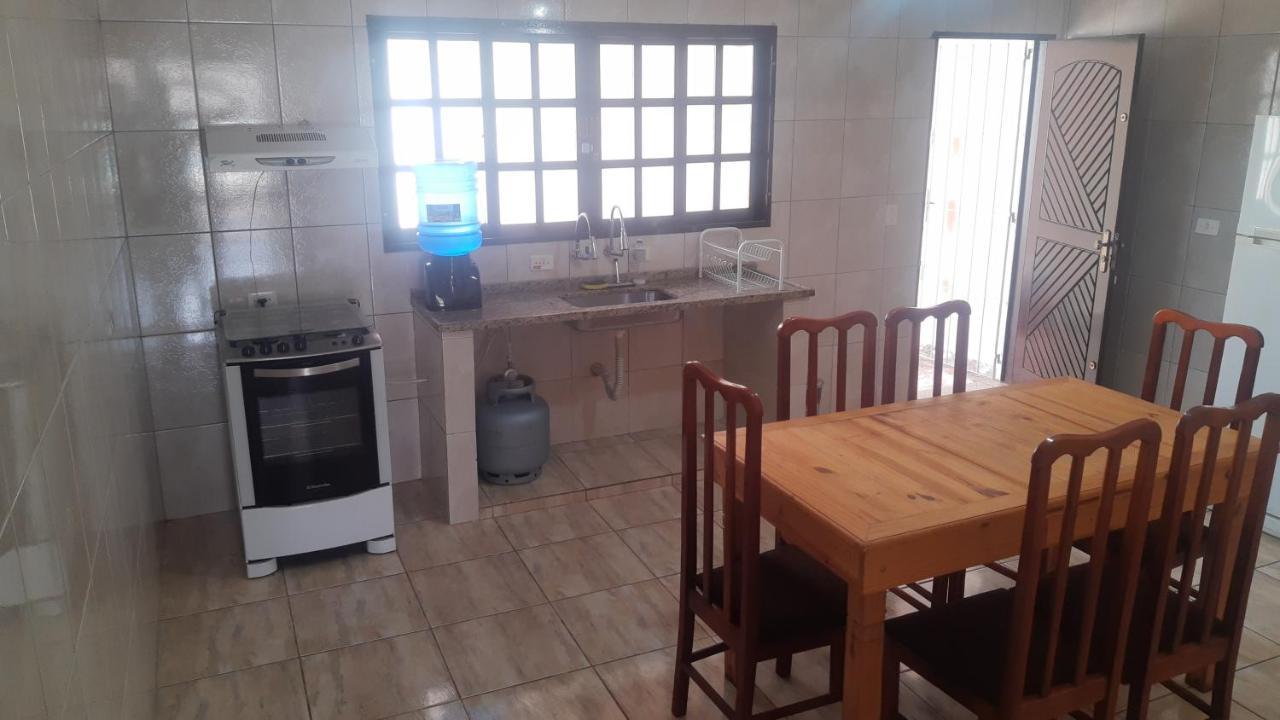 Casa Campos Eliseos 300 Mts Da Praia, Itanhaem Bagian luar foto